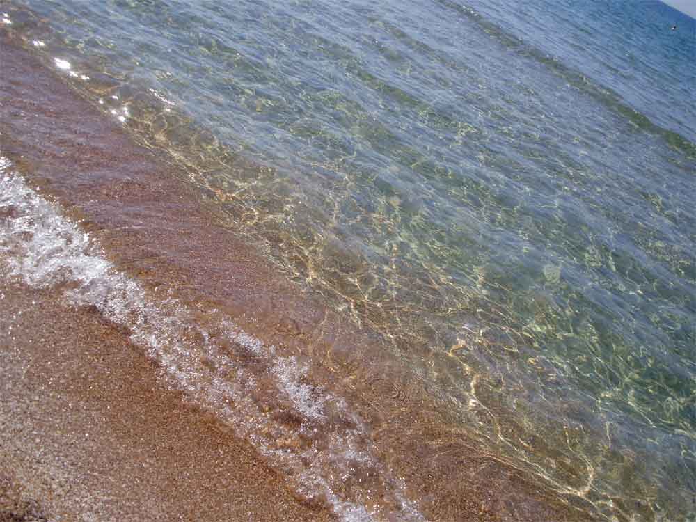 Чистое море и пляж п.Поповки (фестиваль Казантип - республика Z) - приезжайте купаться!